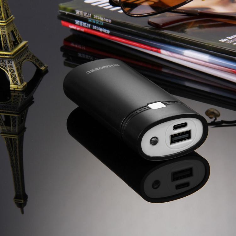 HAWEEL DIY 2x 18650 Battery (Not Included) 5600mAh Power Bank Shell Box with USB Output & Indicator