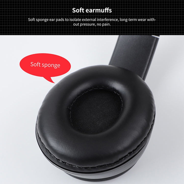 P47 Foldable Wireless Bluetooth Headphone with 3.5mm Audio Jack, Support MP3 / Call, P47 Black, P47 Blue, P47 Red, P47 White, P47 Green