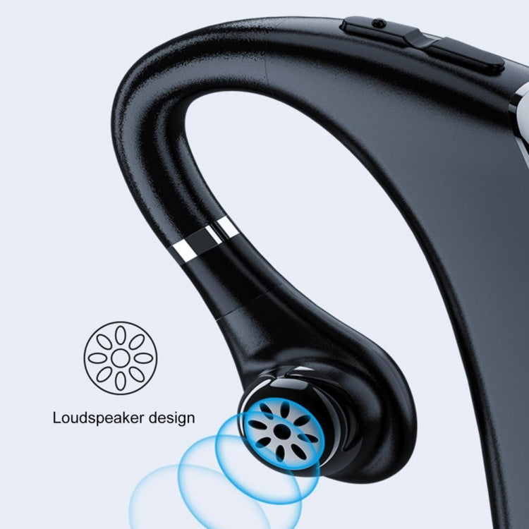 DS800 Bluetooth 5.0 Universal Hanging Ear Style Business Sports Wireless Bluetooth Earphone, Classic Version, Classic Version (Silver), Classic Version (Black)