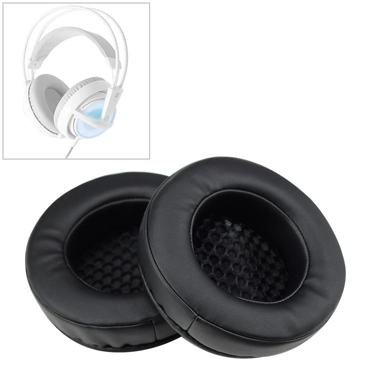 2 PCS For XIBERIA V2 / V5 / X10 / X12 Thicken Headphone Cushion Sponge Cover Earmuffs Replacement Earpads, For XIBERIA V2 / V5(Black)
