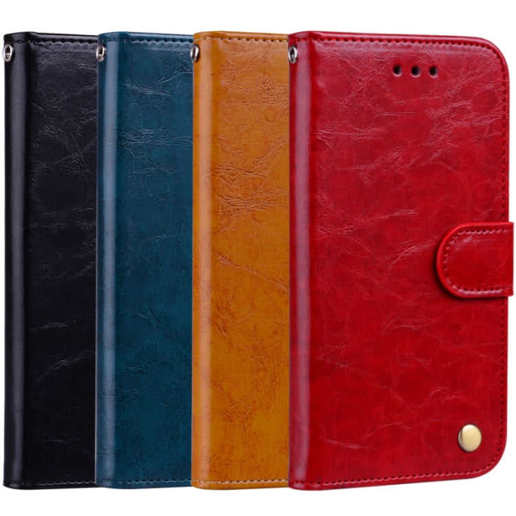 For iPhone 6 Plus & 6s Plus Business Style Oil Wax Texture Horizontal Flip Leather Case with Holder & Card Slots & Wallet