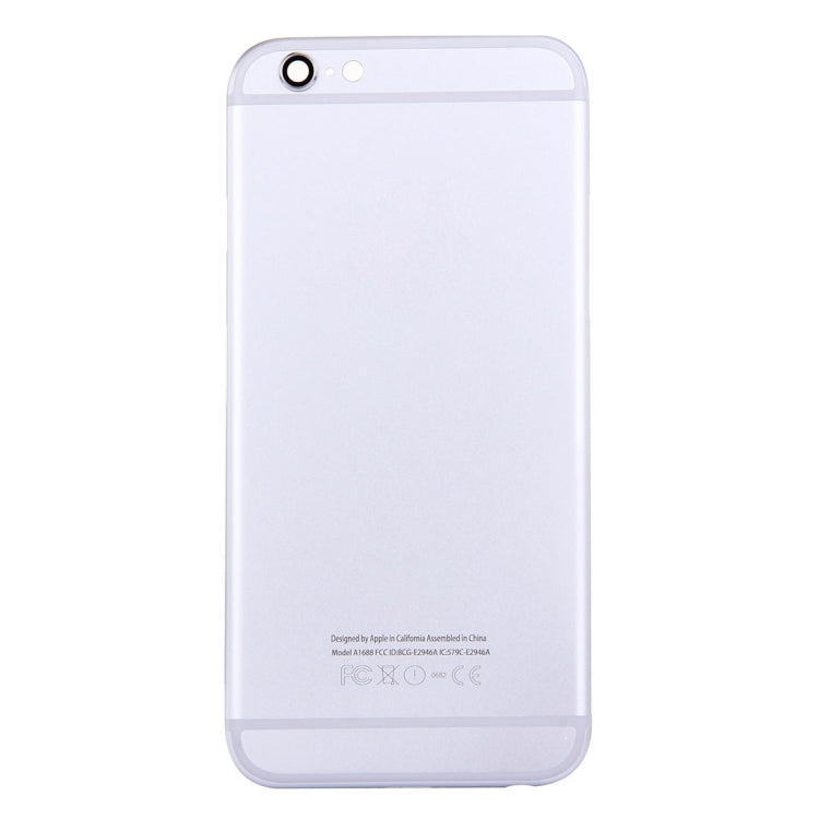 5 in 1 for iPhone 6s (Back Cover + Card Tray + Volume Control Key + Power Button + Mute Switch Vibrator Key) Full Assembly Housing Cover