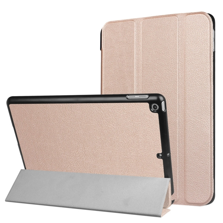 For iPad 9.7 (2018) & iPad 9.7 (2017) Custer Texture Horizontal Flip Leather Case with Three-folding Holder & Sleep / Wake-up Function, For iPad 9.7 (2018) & iPad 9.7 (2017), For iPad 9.7 (2018)