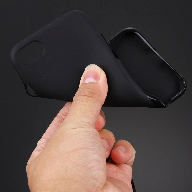 For iPhone 8 & 7 Solid Color TPU Protective Back Cover Case