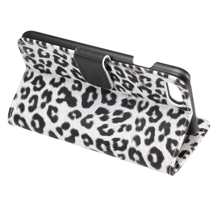 For iPhone 8 & 7 Leopard Pattern Horizontal Flip Leather Case with Holder & Card Slots & Wallet