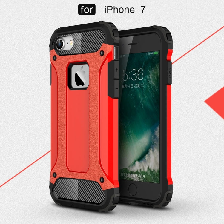 For iPhone 7 Armor TPU + PC Combination Phone Case
