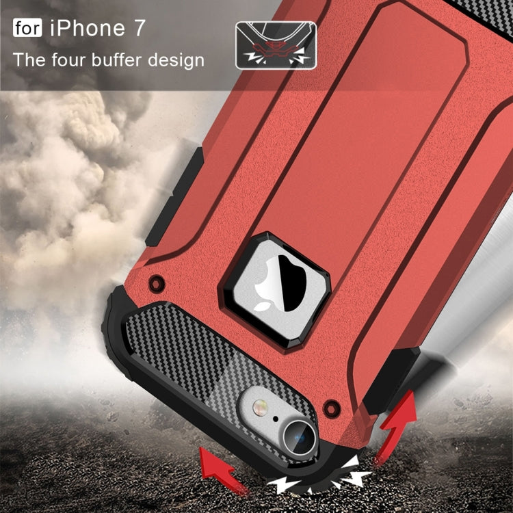 For iPhone 7 Armor TPU + PC Combination Phone Case