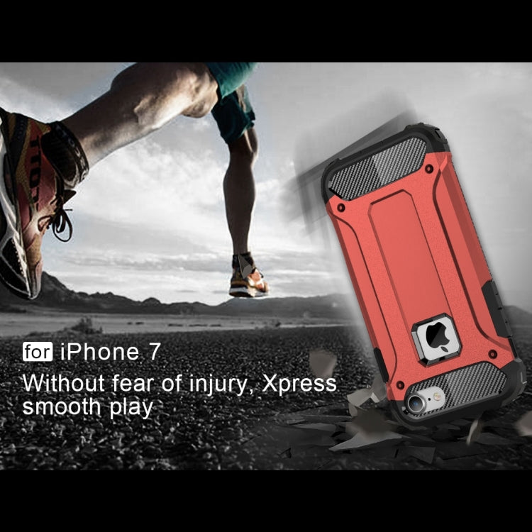 For iPhone 7 Armor TPU + PC Combination Phone Case
