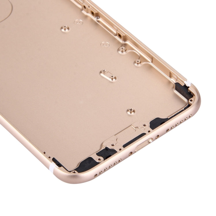 5 in 1 for iPhone 7 (Back Cover + Card Tray + Volume Control Key + Power Button + Mute Switch Vibrator Key) Full Assembly Housing Cover