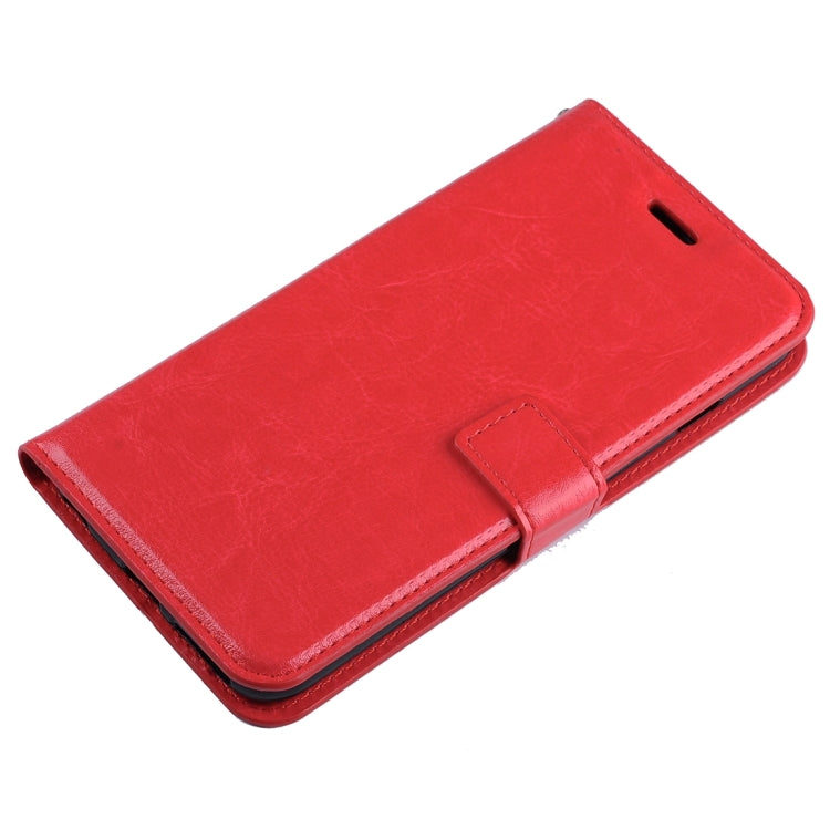 For  iPhone 8 & 7  Crazy Horse Texture Horizontal Flip Leather Case with Magnetic Buckle & Holder & Card Slots & Wallet & Photo Frame