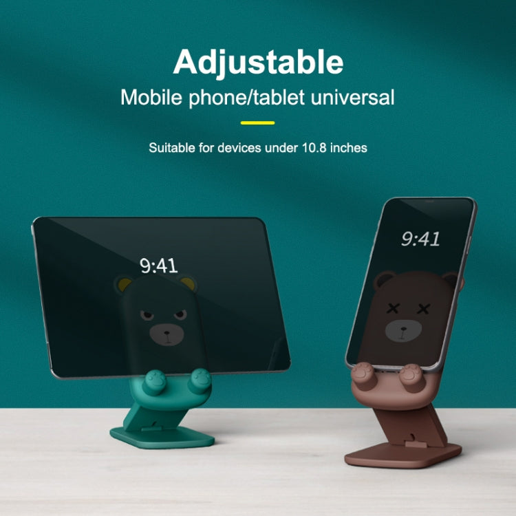DK-XX-111 Cartoon Animal Retractable Phone Lazy Bracket Foldable Desktop Holder