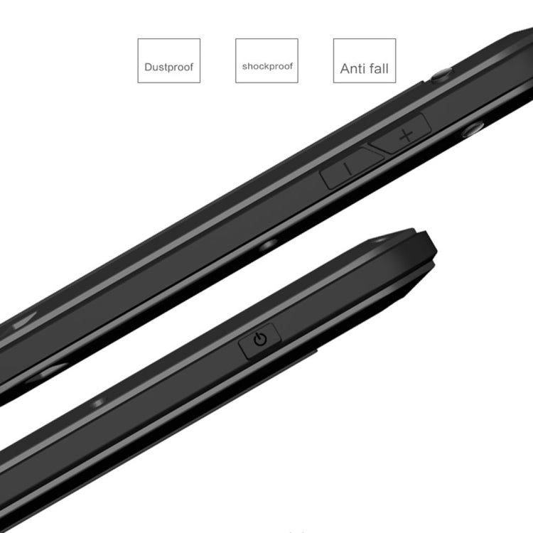 LOVE MEI for iPhone 7 Professional and Powerful Dustproof Shockproof Anti-slip Metal Protective Case