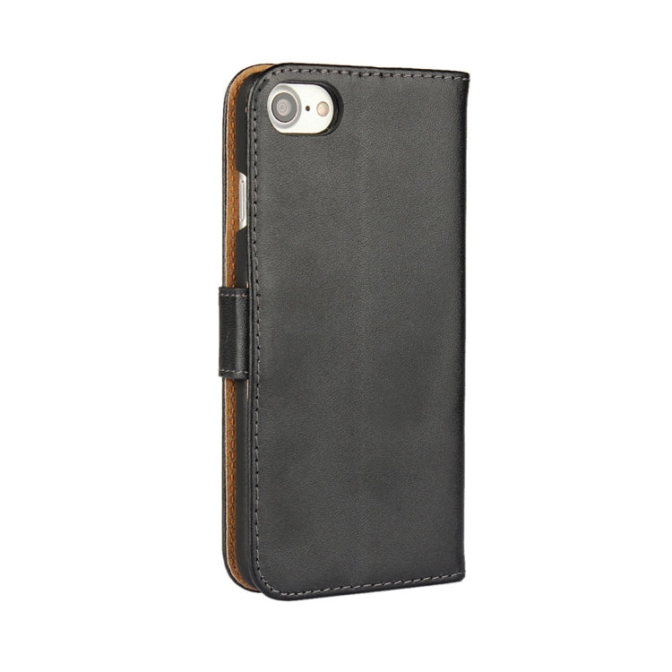 For iPhone 8 & 7 Genuine Split Horizontal Flip Leather Case with Holder & Card Slots & Wallet