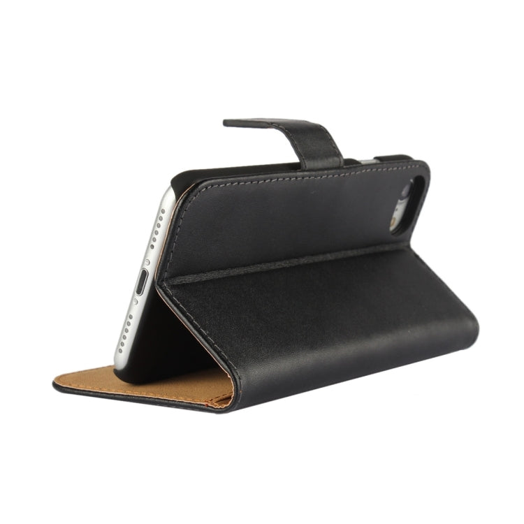 For iPhone 8 & 7 Genuine Split Horizontal Flip Leather Case with Holder & Card Slots & Wallet