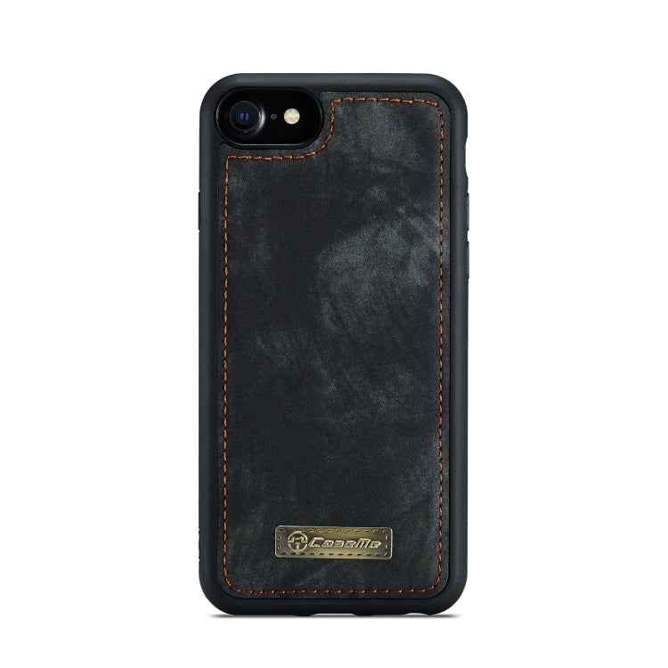 CaseMe for  iPhone 8 & 7  Multifunctional Leather Billfold with Detachable Magnetic PC Back Protective Case & Holder & 10 Card Slots & 3 Cash Slots & 1 Zipper Wallet & 2 Photo Frames & 3 Magnetic Clasps