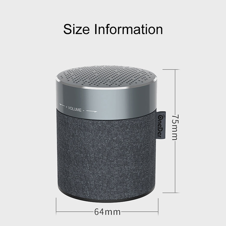 Oneder V13 Mini Wireless Bluetooth Speaker, Support Hands-free & TF & FM & AUX