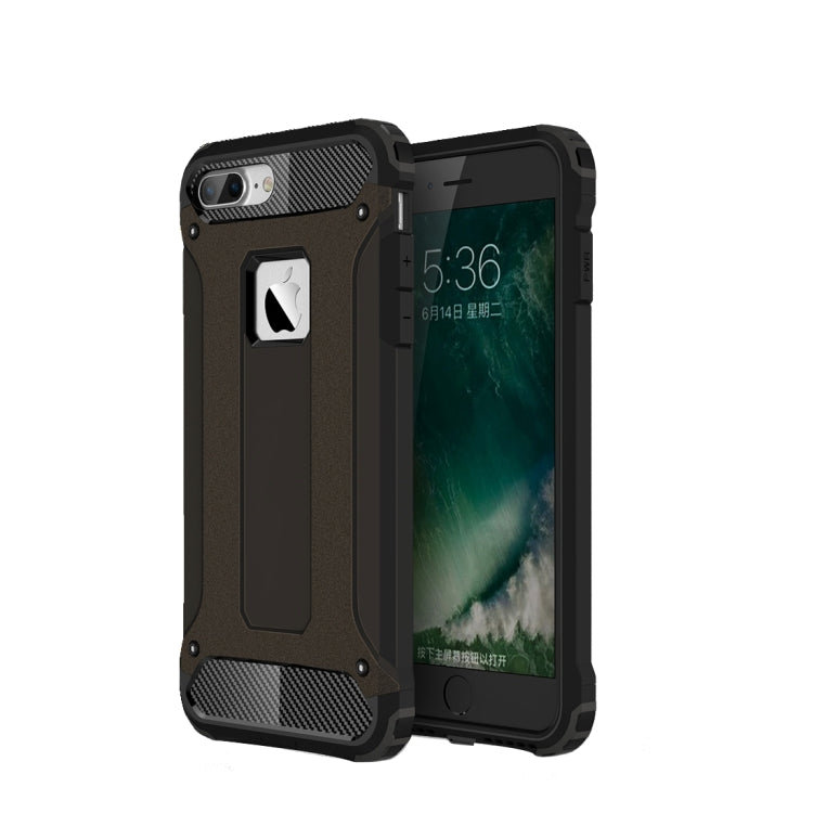 For iPhone 8 Plus & 7 Plus Tough Armor TPU + PC Combination Case