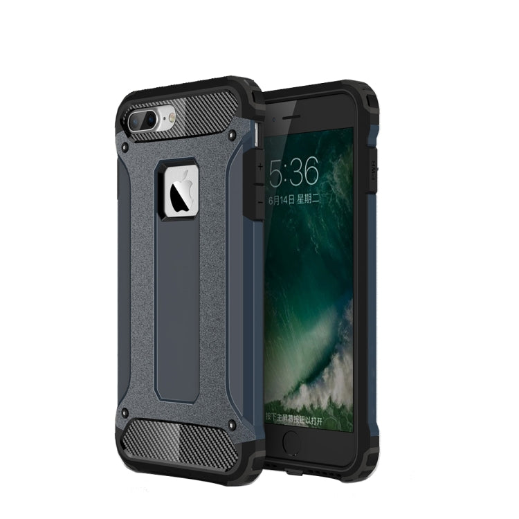 For iPhone 8 Plus & 7 Plus Tough Armor TPU + PC Combination Case