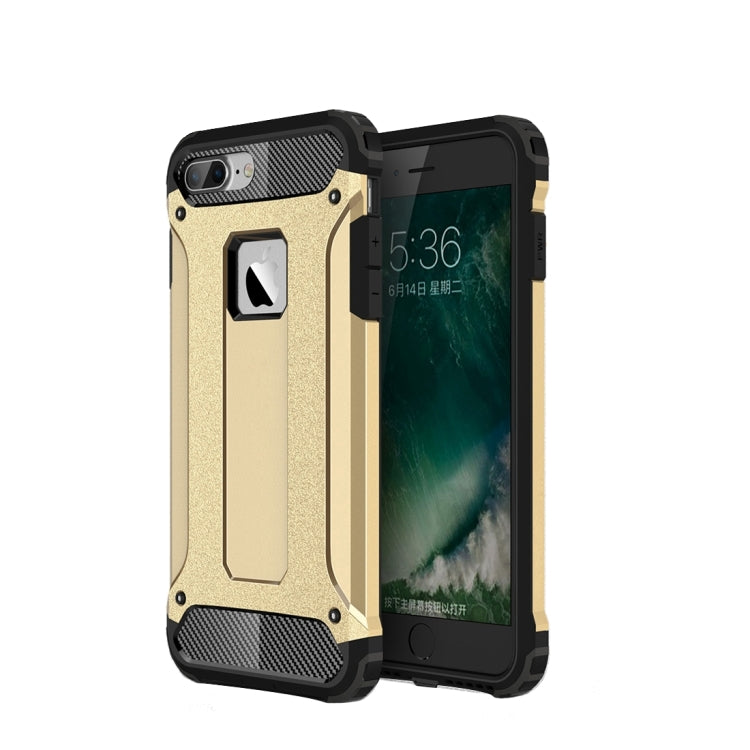 For iPhone 8 Plus & 7 Plus Tough Armor TPU + PC Combination Case