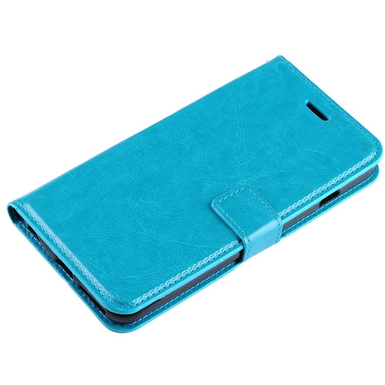 For iPhone 8 Plus & 7 Plus Crazy Horse Texture Horizontal Flip Leather Case with Magnetic Buckle & Holder & Card Slots & Wallet & Photo Frame