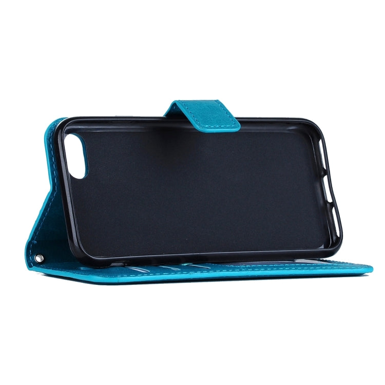 For iPhone 8 Plus & 7 Plus Crazy Horse Texture Horizontal Flip Leather Case with Magnetic Buckle & Holder & Card Slots & Wallet & Photo Frame