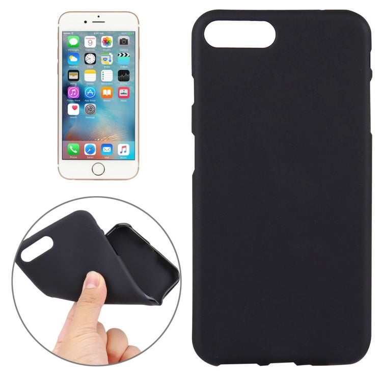 For iPhone 8 Plus & 7 Plus Solid Color TPU Protective Back Cover Case