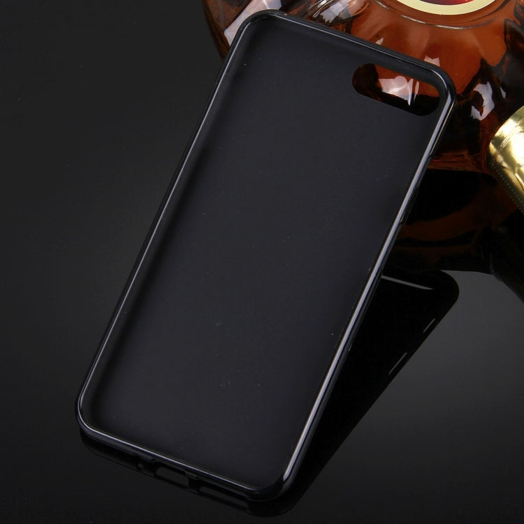 For iPhone 8 Plus & 7 Plus Solid Color TPU Protective Back Cover Case