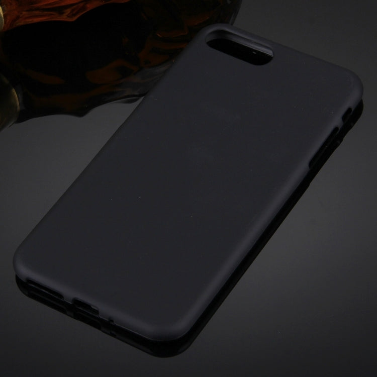 For iPhone 8 Plus & 7 Plus Solid Color TPU Protective Back Cover Case
