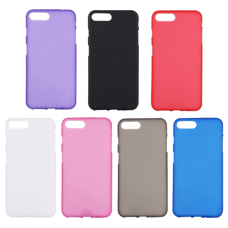 For iPhone 8 Plus & 7 Plus Solid Color TPU Protective Back Cover Case