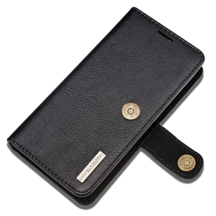 DG.MING for iPhone 8 & 7 Crazy Horse Texture Horizontal Flip Detachable Magnetic Protective Case with Holder & Card Slots & Wallet