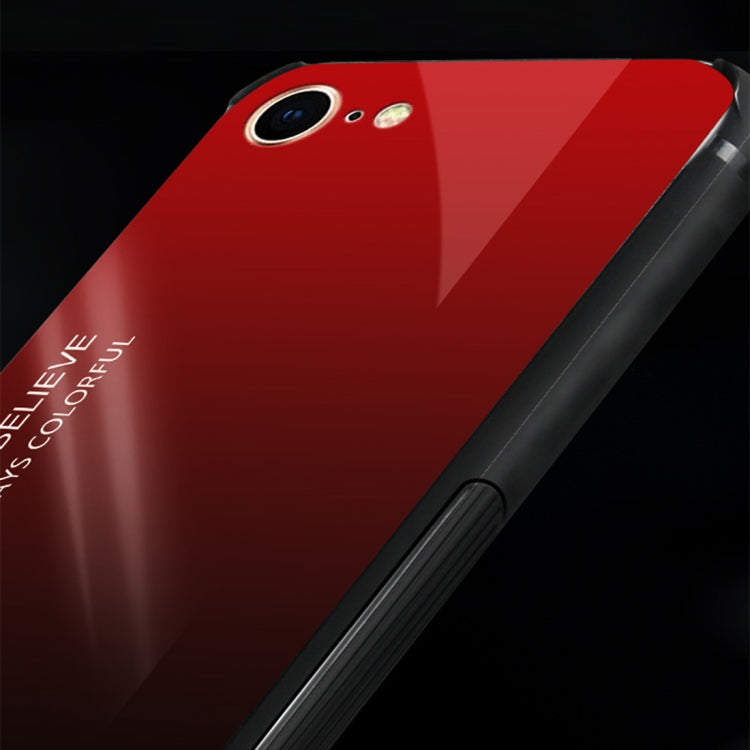 Gradient Color Glass Case for iPhone 8 & 7