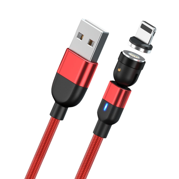 2m 3A Output USB to 8 Pin 540 Degree Rotating Magnetic Data Sync Charging Cable