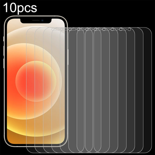 For iPhone 12 mini 10pcs 0.26mm 9H 2.5D Tempered Glass Film (Open Hole), For iPhone 12 mini
