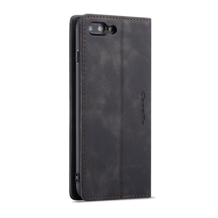 CaseMe-013 Multifunctional Retro Frosted Horizontal Flip Leather Case for iPhone 7 Plus / 8 Plus, with Card Slot & Holder & Wallet