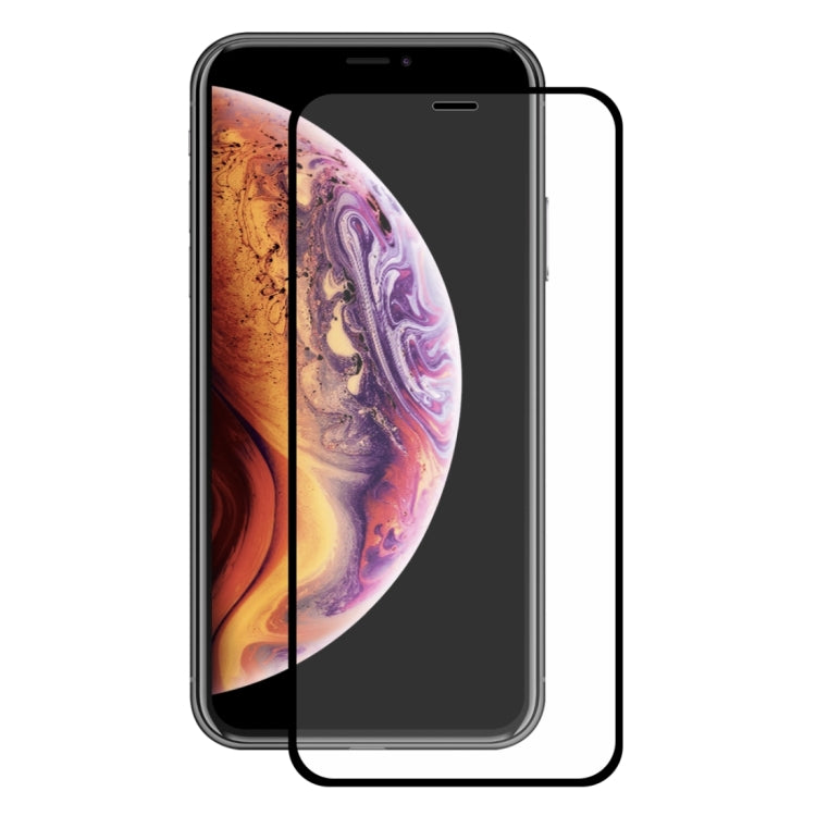 For iPhone XS Max ENKAY Hat-Prince 0.2mm 9H 2.5D Full Screen Tempered Glass Film