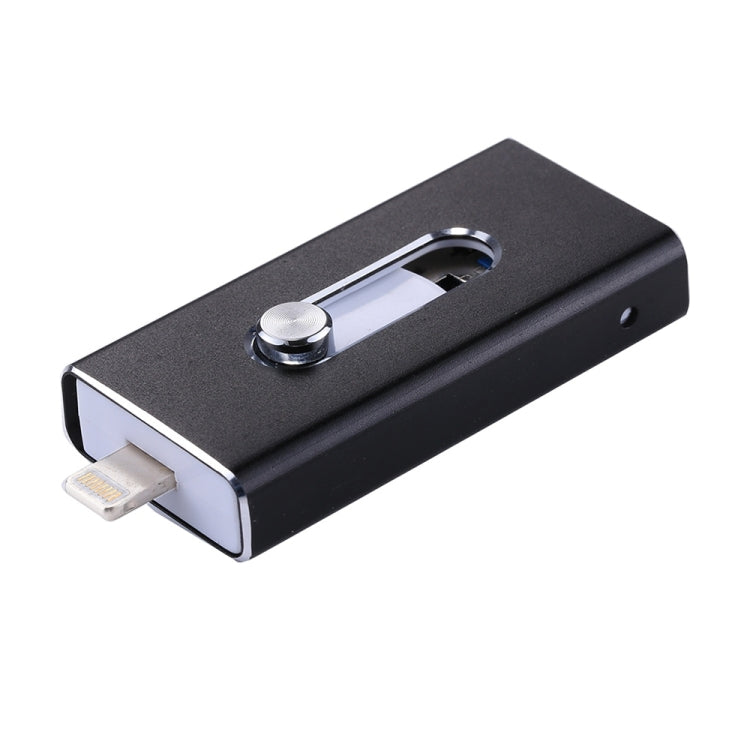 RQW-02 3 in 1 USB 2.0 & 8 Pin & Micro USB 16GB Flash Drive