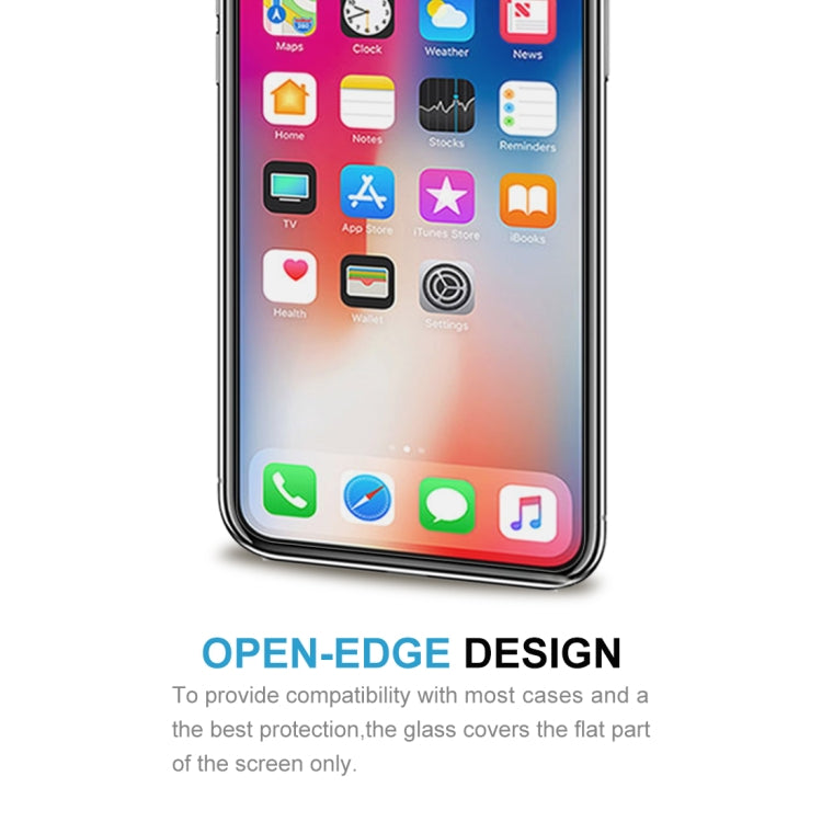 For iPhone XS / X 100pcs 9H 2.5D Tempered Glass Film, For X & XS(100pcs)