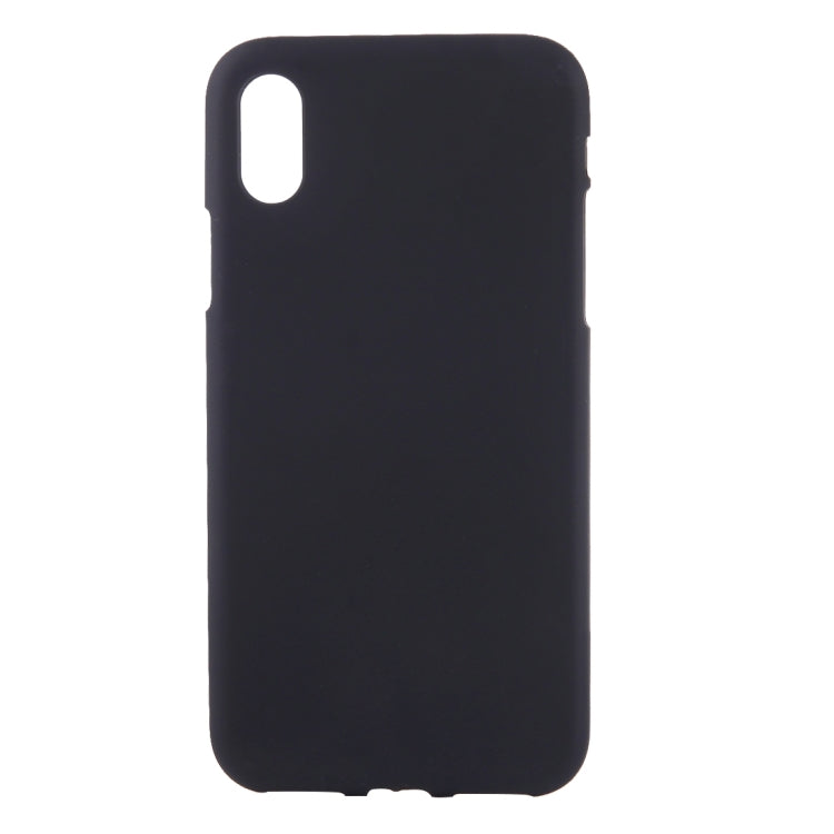 For iPhone XS Max Solid Color Frosted Soft TPU Case