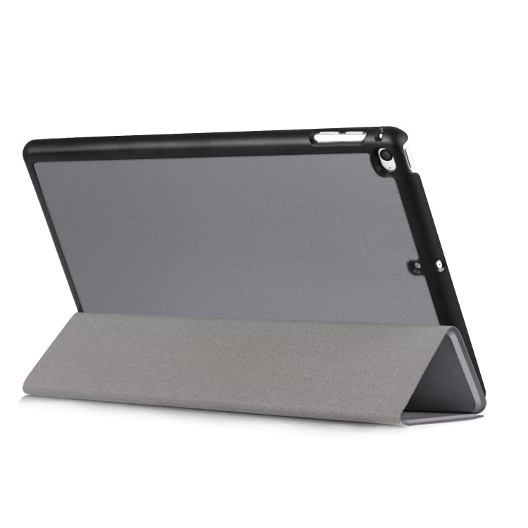 Custer Texture Horizontal Flip Leather Case for iPad Mini 2019 & Mini 4, with Three-folding Holder & Sleep / Wake-up Function, For iPad Mini 2019 & Mini 4