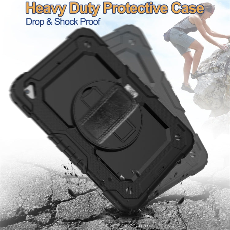 Shockproof Colorful Silica Gel + PC Protective Case for iPad Mini 2019 / Mini 4, with Holder & Shoulder Strap & Hand Strap & Pen Slot, For iPad Mini 2019 / Mini 4
