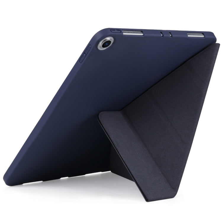 Millet Texture PU+ Silica Gel Full Coverage Leather Case for iPad Air (2019) / iPad Pro 10.5 inch, with Multi-folding Holder, For iPad Air (2019)