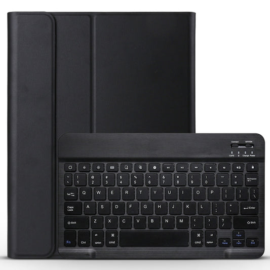 Detachable Bluetooth Keyboard + Brushed Texture Horizontal Flip Leather Tablet Case with Holder for iPad Pro 11 inch (2018)
