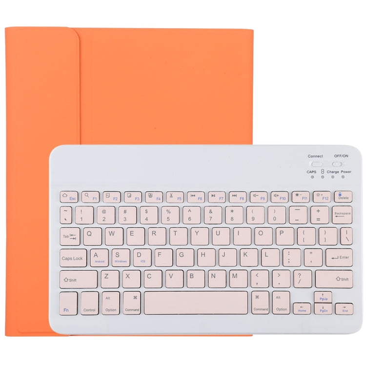 TG11B Detachable Bluetooth Pink Keyboard + Microfiber Leather Tablet Case for iPad Pro 11 inch (2020), with Pen Slot & Holder, Pink Keyboard