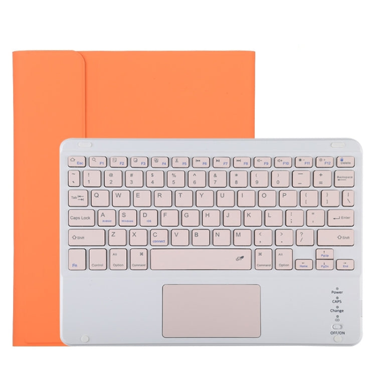 TG11BC Detachable Bluetooth Pink Keyboard Microfiber Leather Tablet Case for iPad Pro 11 inch (2020), with Touchpad & Pen Slot & Holder, Pink Keyboard