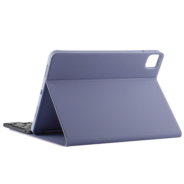 TG11BS Detachable Bluetooth Black Keyboard + Microfiber Leather Tablet Case for iPad Pro 11 inch (2020), with Backlight & Pen Slot & Holder, Black Keyboard