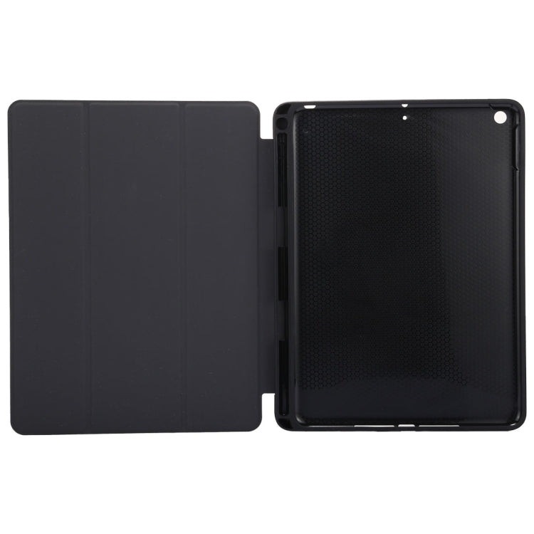 Cloth Texture Pattern Horizontal Flip Leather Case for iPad Pro 10.5 inch ,with Three-folding Holder & Pen Slots , For iPad Pro 10.5, For iPad Pro 10.5