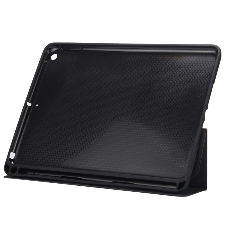 Cloth Texture Pattern Horizontal Flip Leather Case for iPad Pro 10.5 inch ,with Three-folding Holder & Pen Slots , For iPad Pro 10.5, For iPad Pro 10.5