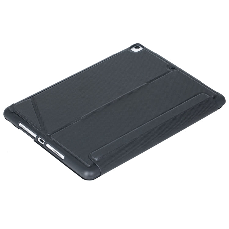 T102-AS For iPad 10.2 2021/2020/2019 / Air 3 10.5/Pro 10.5 Touch Backlight Split Type Bluetooth Keyboard Leather Case, T102-AS