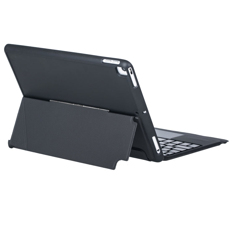 T102-AS For iPad 10.2 2021/2020/2019 / Air 3 10.5/Pro 10.5 Touch Backlight Split Type Bluetooth Keyboard Leather Case, T102-AS
