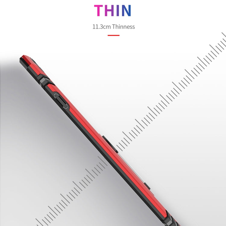 For iPhone XS Max Armor Shockproof TPU + PC Protective Case with 360 Degree Rotation Holder